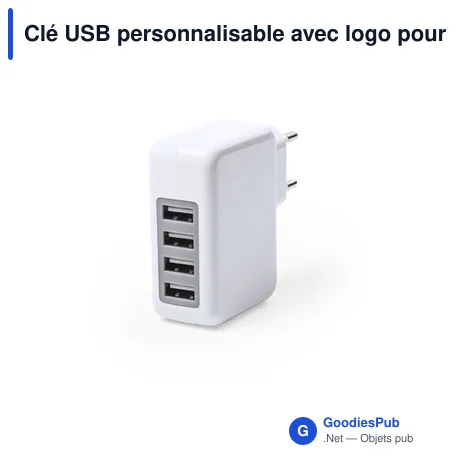 Clé USB personnalisable avec logo pour entreprises