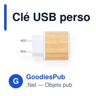 Clé USB personnalisable avec logo pour entreprises et événements - Miniature 2