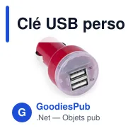 Clé USB personnalisable avec logo pour entreprises et événements - Miniature 3