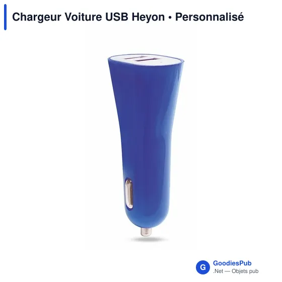 Clé USB personnalisable avec logo pour chargeur allume-cigare - Image 5