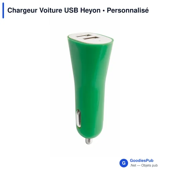 Clé USB personnalisable avec logo pour chargeur allume-cigare - Image 7