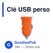 Clé USB personnalisable avec logo pour entreprises - Miniature 1