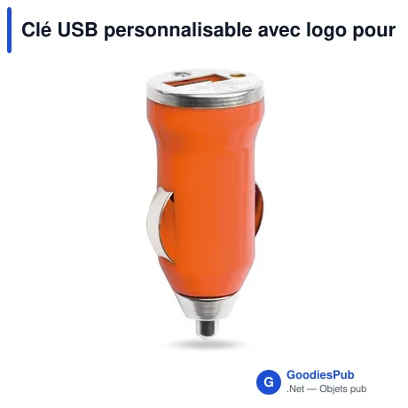 Clé USB personnalisable avec logo pour entreprises