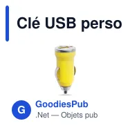 Clé USB personnalisable avec logo pour entreprises - Miniature 2