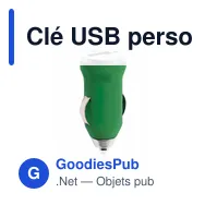 Clé USB personnalisable avec logo pour entreprises - Miniature 3