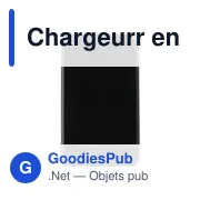 Chargeur personnalisable en ABS 5 000mAh avec logo - Jerry - Miniature 8