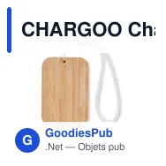CHARGOO Chargeur sans fil 15W bambou - Miniature 4