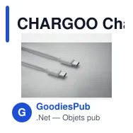 CHARGOO Chargeur sans fil 15W bambou - Miniature 5