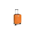 Variante Orange - Valise trolley cabine personnalisable 18 pouces avec logo - ABS et polyester