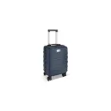 Variante Bleu foncé - Valise trolley cabine personnalisable 18 pouces avec logo - ABS et polyester