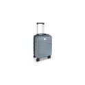 Variante Gris - Valise trolley cabine personnalisable 18 pouces avec logo - ABS et polyester