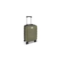Variante Vert olive - Valise trolley cabine personnalisable 18 pouces avec logo - ABS et polyester