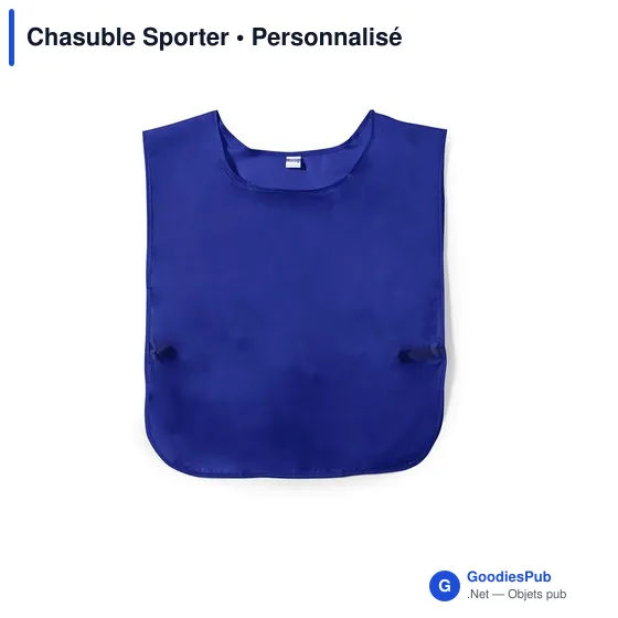 Chasuble sportif personnalisable avec logo - Chasuble Sporter - Image 1