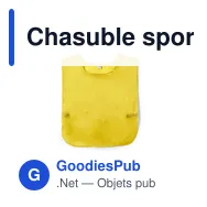 Chasuble sportif personnalisable avec logo - Chasuble Sporter - Miniature 11