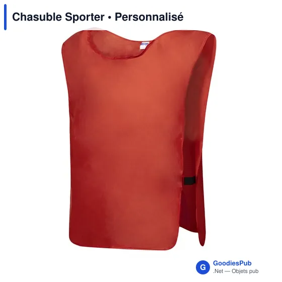 Chasuble sportif personnalisable avec logo - Chasuble Sporter - Image 12