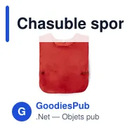 Chasuble sportif personnalisable avec logo - Chasuble Sporter - Miniature 9