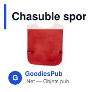 Chasuble sportif personnalisable avec logo - Chasuble Sporter - Miniature 10