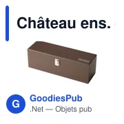 Coffret accessoires à vin personnalisable avec logo - Château ens. de sommelier - Miniature 5