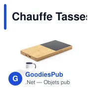 Chauffe Tasses Chargeur Nodens - Miniature 1