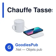 Chauffe Tasses Chargeur Wasoox - Miniature 4