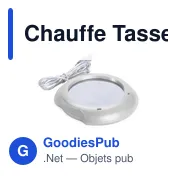Chauffe Tasses Mug - Miniature 1