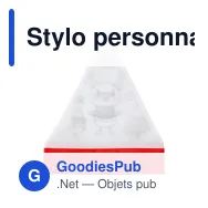 Stylo personnalisable avec logo pour objets publicitaires - Miniature 3