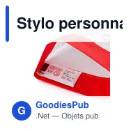 Stylo personnalisable avec logo pour objets publicitaires - Miniature 4