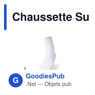 Chaussette Sublimation Sakam - Miniature 1