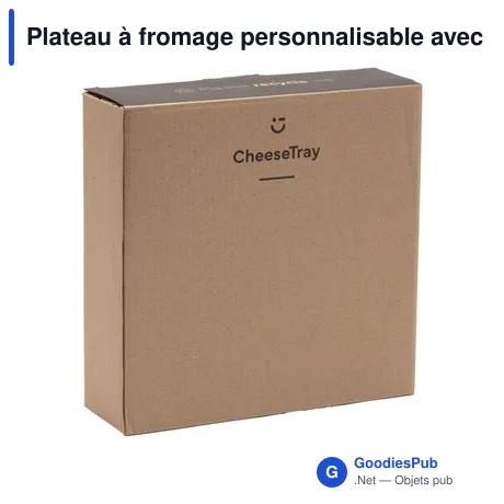 Plateau à fromage personnalisable avec logo - CheeseTray