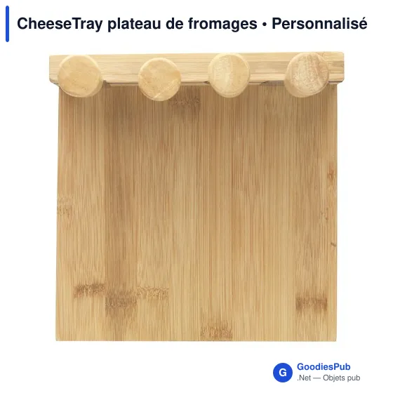 Plateau à fromage personnalisable avec logo - CheeseTray - Image 4