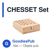 CHESSET Set à vin et jeu d'échecs - Miniature 7