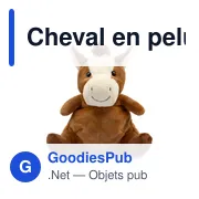 Cheval en peluche | Bero - Miniature 3