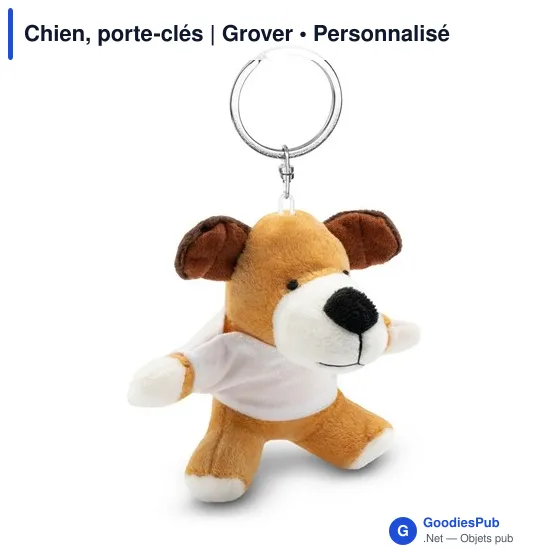 Chien, porte-clés | Grover - Image 1