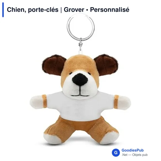 Chien, porte-clés | Grover - Image 2