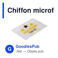 Chiffon microfibre personnalisable antibactérien avec logo - 20 x 30 cm - Miniature 2