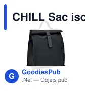 CHILL Sac isotherme 600D RPET - Miniature 1