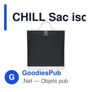 CHILL Sac isotherme 600D RPET - Miniature 2