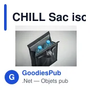 CHILL Sac isotherme 600D RPET - Miniature 5