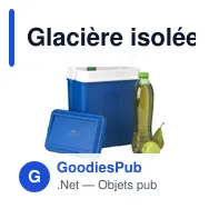 Glacière isolée personnalisable ChillMate Coolbox avec logo - Miniature 2
