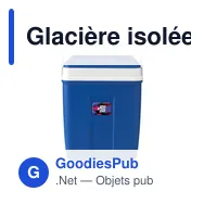 Glacière isolée personnalisable ChillMate Coolbox avec logo - Miniature 3