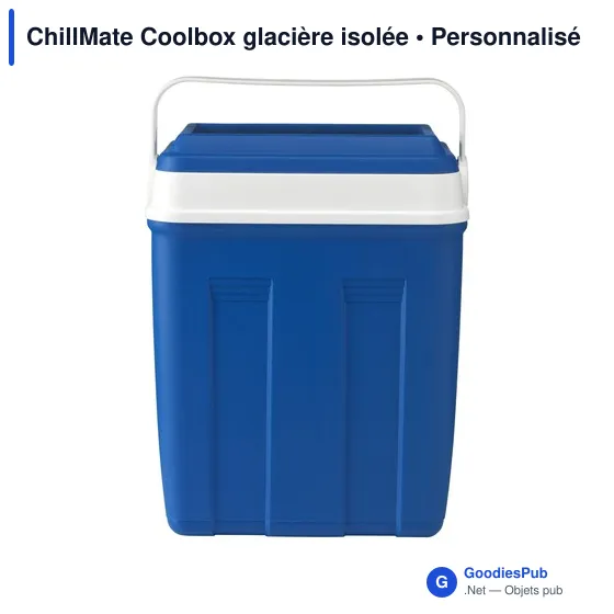 Glacière isolée personnalisable ChillMate Coolbox avec logo - Image 4