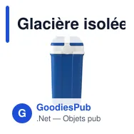 Glacière isolée personnalisable ChillMate Coolbox avec logo - Miniature 5