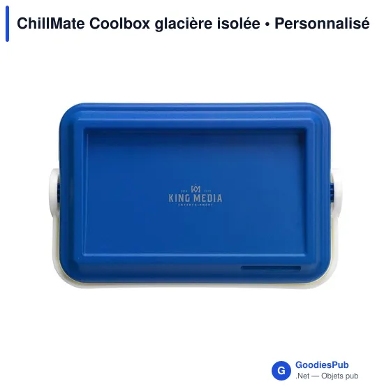 Glacière isolée personnalisable ChillMate Coolbox avec logo - Image 6