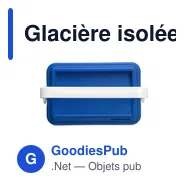 Glacière isolée personnalisable ChillMate Coolbox avec logo - Miniature 7