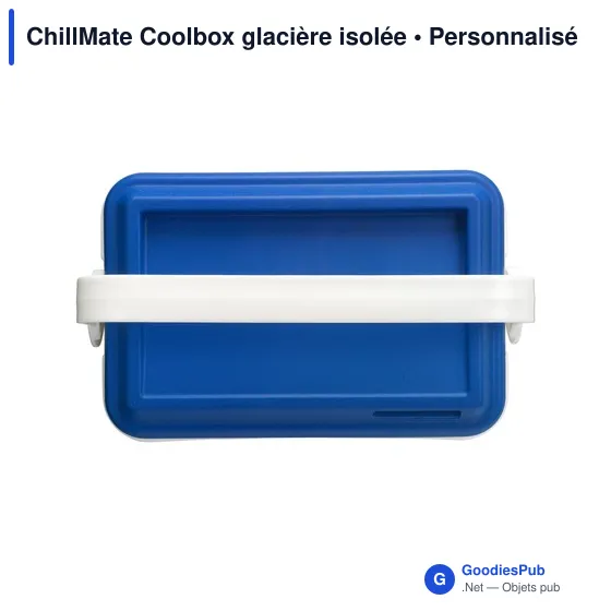 Glacière isolée personnalisable ChillMate Coolbox avec logo - Image 7