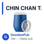 CHIN CHAN Tasse double paroi 350 ml - Miniature 1