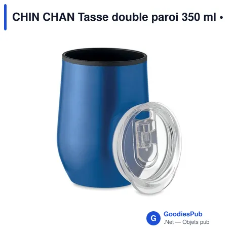 CHIN CHAN Tasse double paroi 350 ml