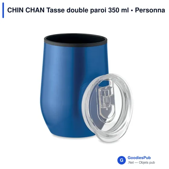 CHIN CHAN Tasse double paroi 350 ml - Image 1