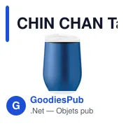 CHIN CHAN Tasse double paroi 350 ml - Miniature 2