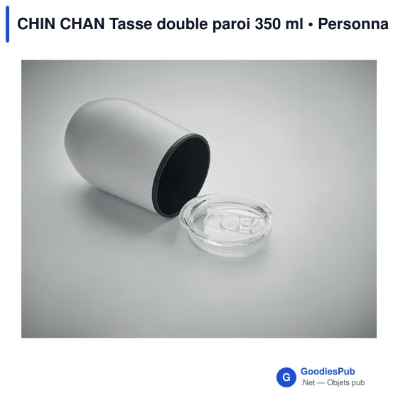 CHIN CHAN Tasse double paroi 350 ml - Image 11